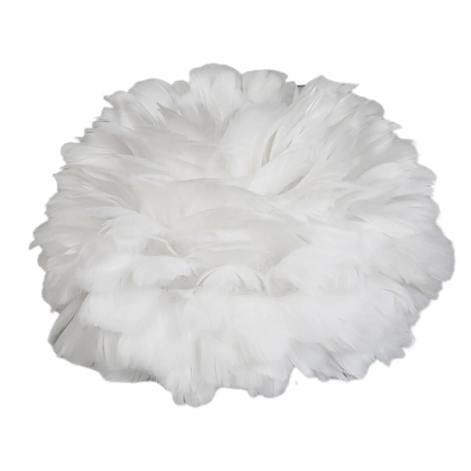 

Artificial Feather Lampshade Romantic Elegant for Party Dining Room Hotels