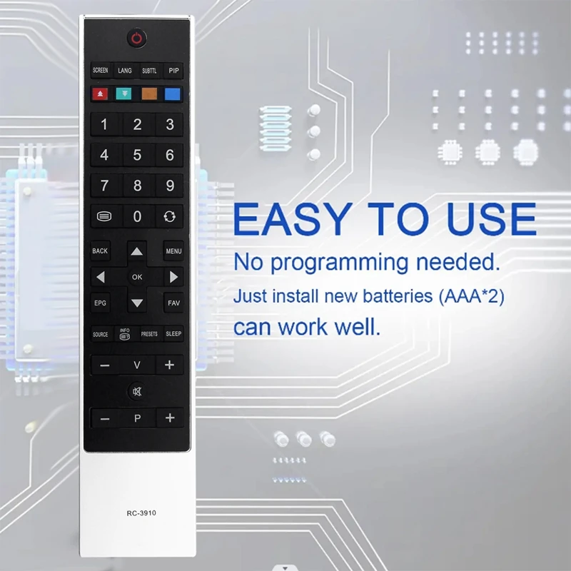 Пластиковый пульт дистанционного управления для телевизора Toshiba 32BV700B 32BL502B 22BL702B