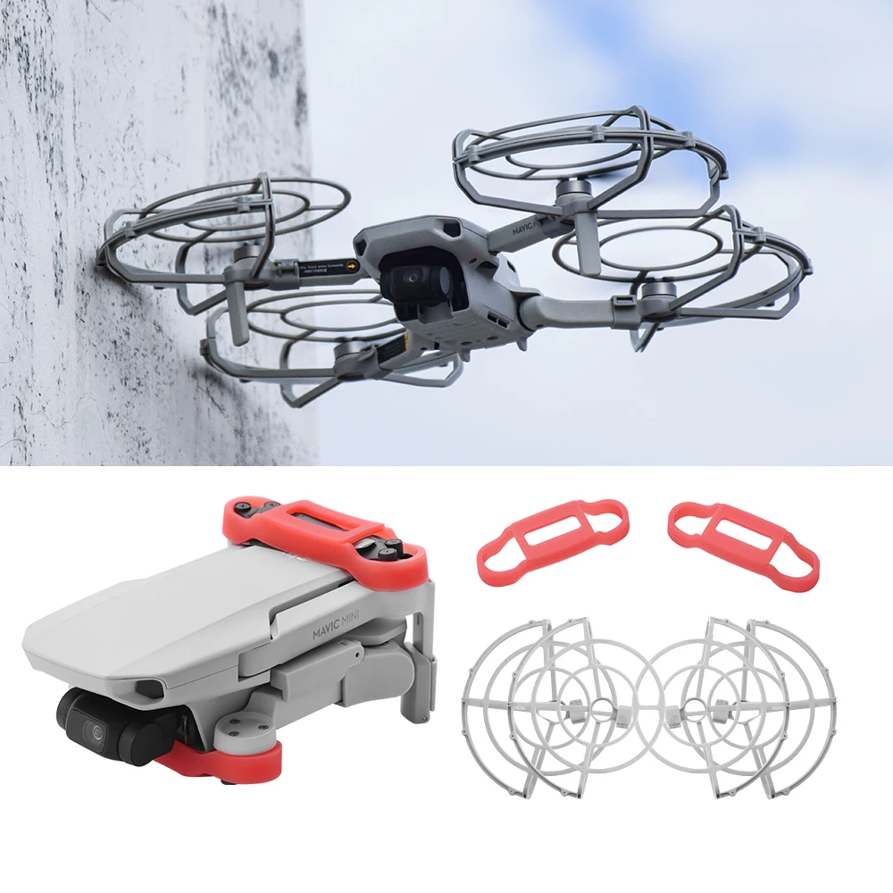 

Пропеллеры для DJI Mavic мини-пропеллер держатель реквизит Веер-крыло Защитная крышка все-закрытый стабилизатор аксессуары для дрона