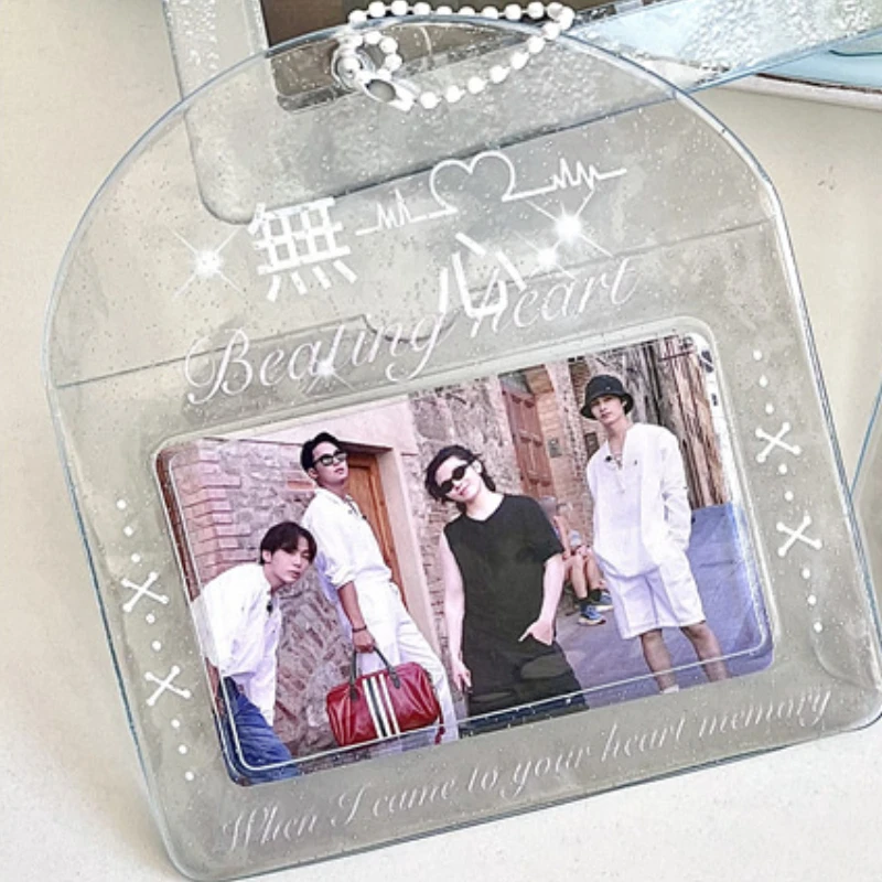 

Прозрачный держатель для карт Kpop из полиуретана