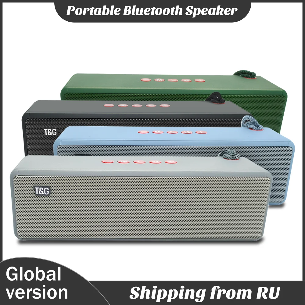 Ru доставка TG117 двойная басовая Колонка Bluetooth TG271 Беспроводная колонка s TG227