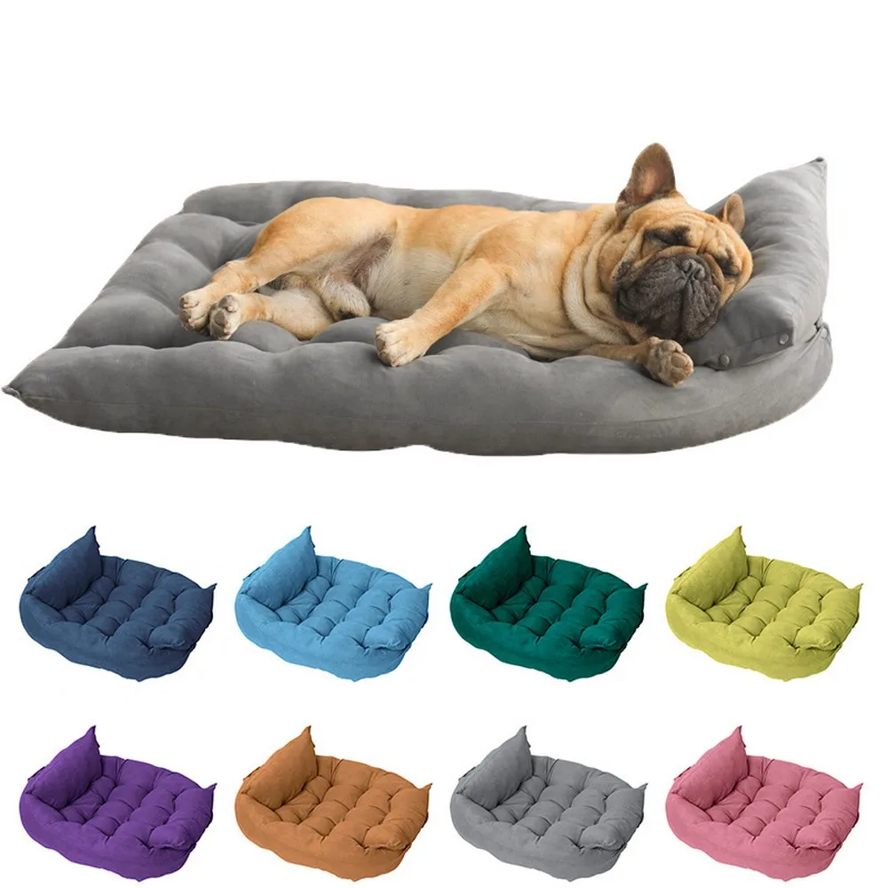 

Pet Dog Bed Cat Cushion Washable Pet Lounger Winter Warm Bed House for Small Medium Large Dog Puppy Mat Blanket Pet Supplies