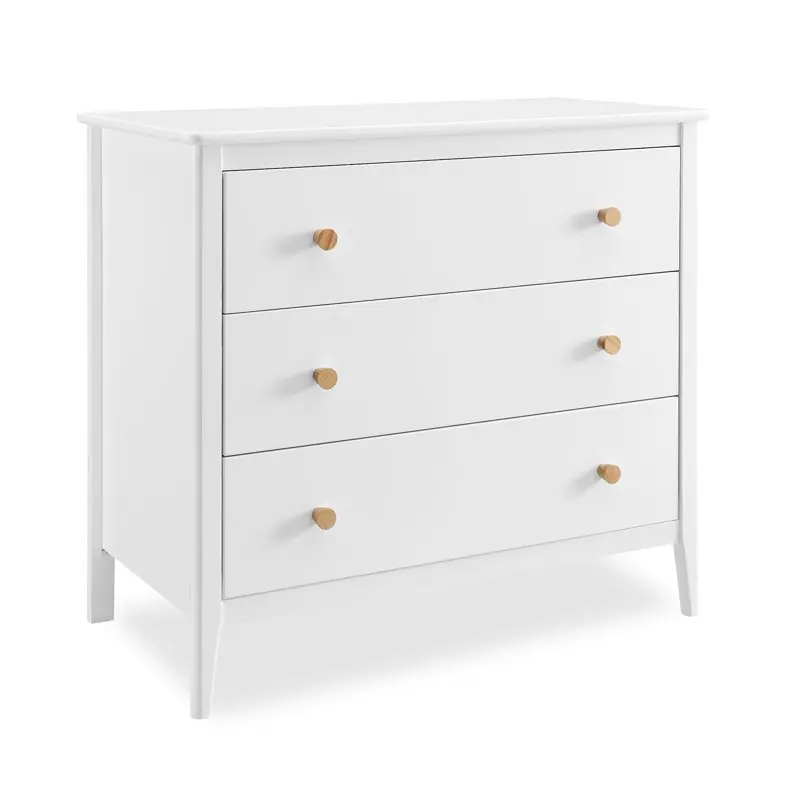 

Casey 3 Drawer Dresser, Bianca White/Natural