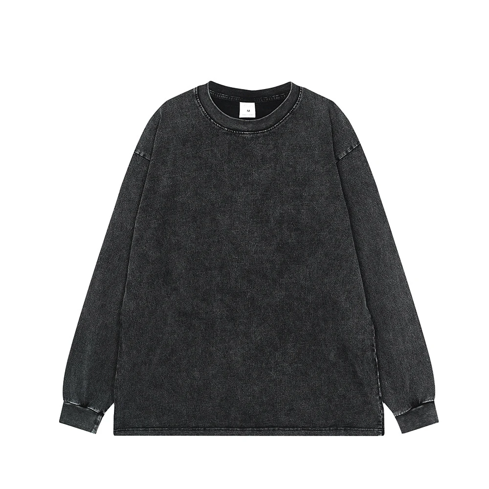 Новинка 2024 стильные мужские спортивные футболки с длинными рукавами для мытья