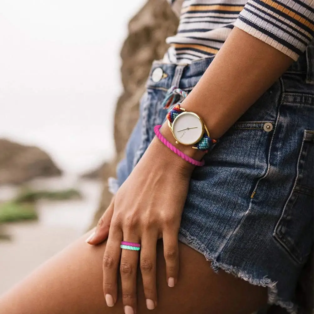 Фабричное производство резиновый силиконовый Браслет спортивные силиконовые