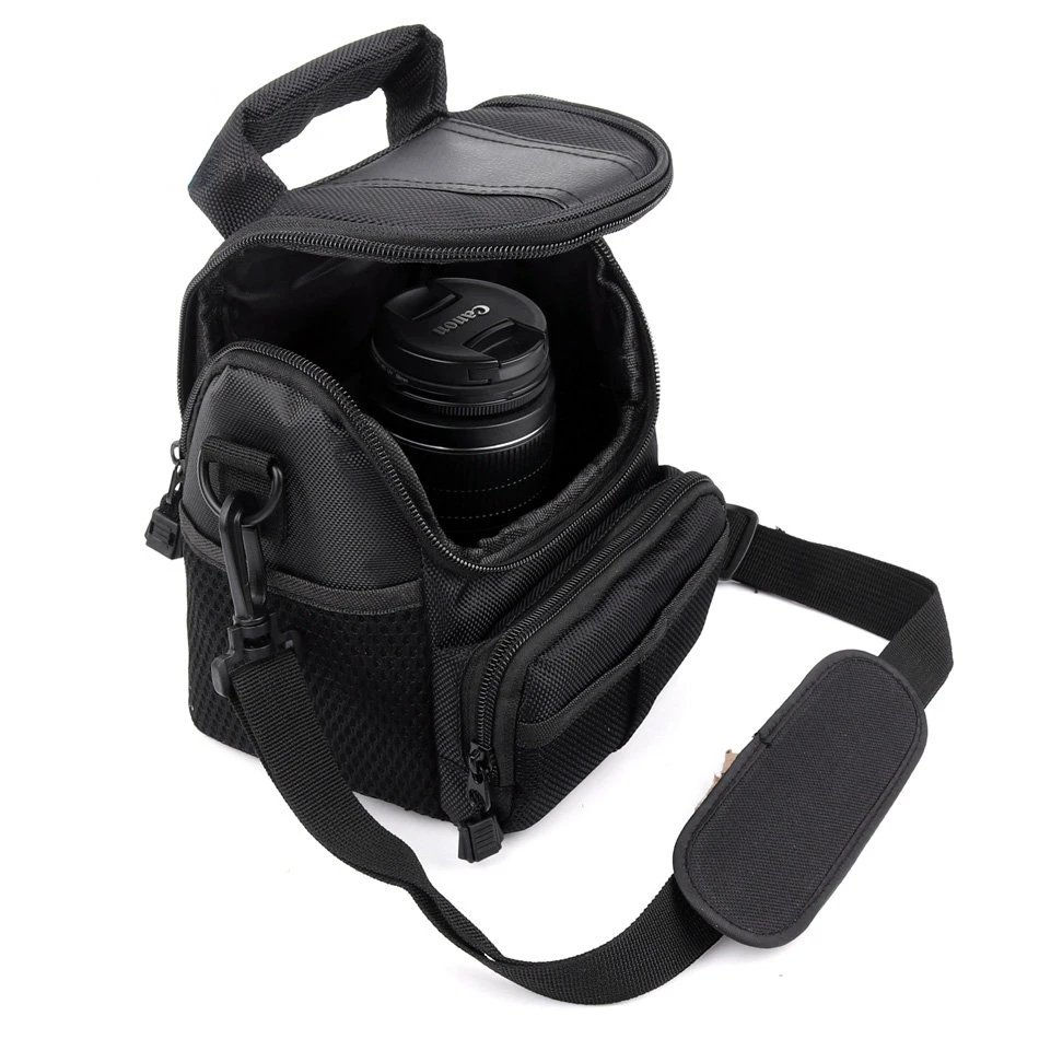 

Camera Bag Waterproof Shock-resistant Digital Photography Shoulder Bags Handheld Compatible for Nikon Canon