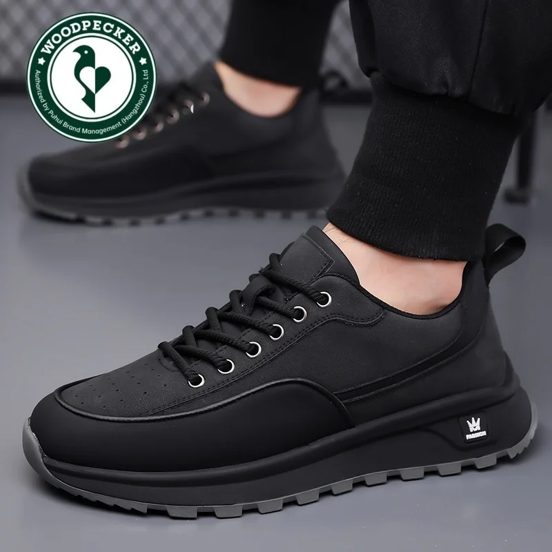 Мужская обувь Woodpecker осень 2023 новая спортивная повседневная с мягкой подошвой