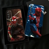 marvel luxury cool phone case for huawei honor 7a 7x 8 8x 8c 9 v9 9a 9x 9 lite 9x lite back carcasa liquid silicon