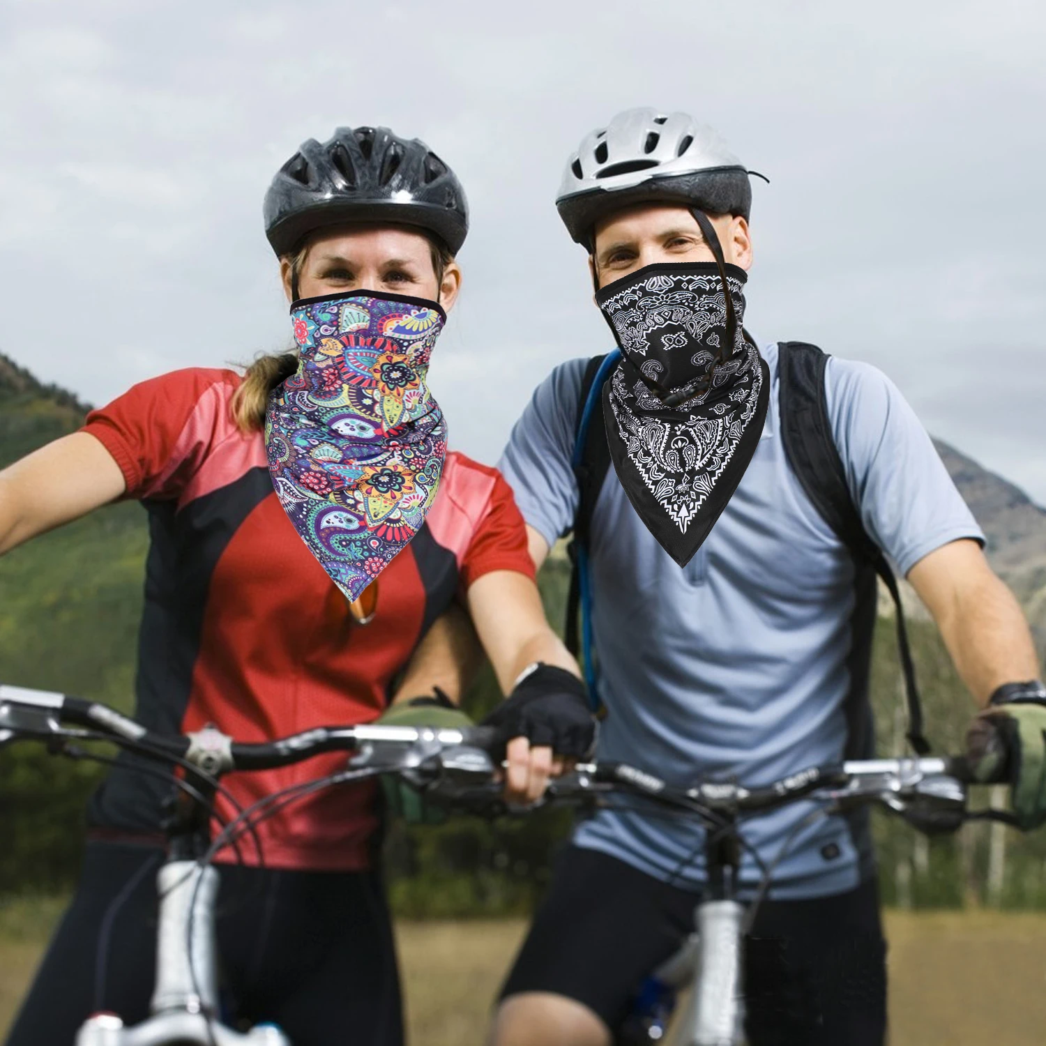 Summer Breathable Mesh Bandana Running Cycling Face Mask Hunting Skiing Bicycle Hiking Fishing Snowboard Sports Scarf Women Men