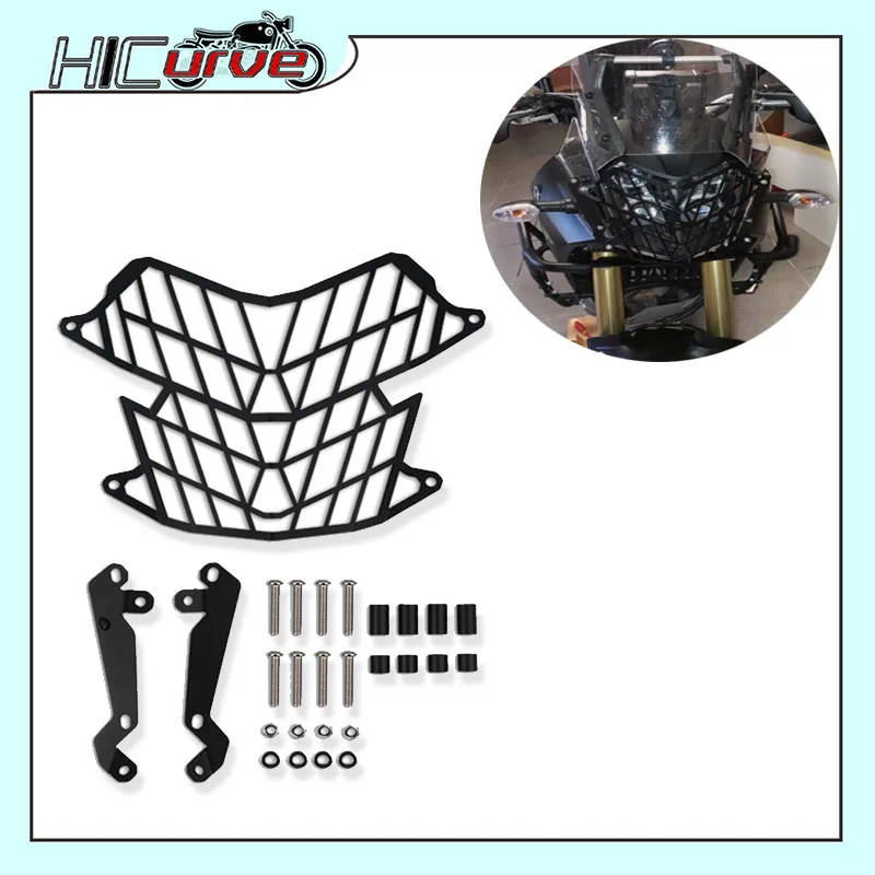 For Yamaha Tenere700 Tenere 700 TENERE 700 2019-2021 2020 Motorcycle Aluminium Headlight Protector Grille Guard Cover Protection