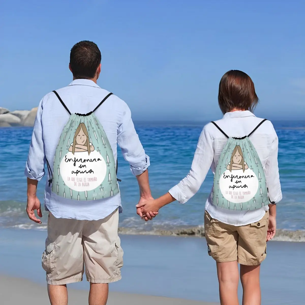 Медицинская сумка на шнурке для врачей и медсестер легкий спортивный ранец