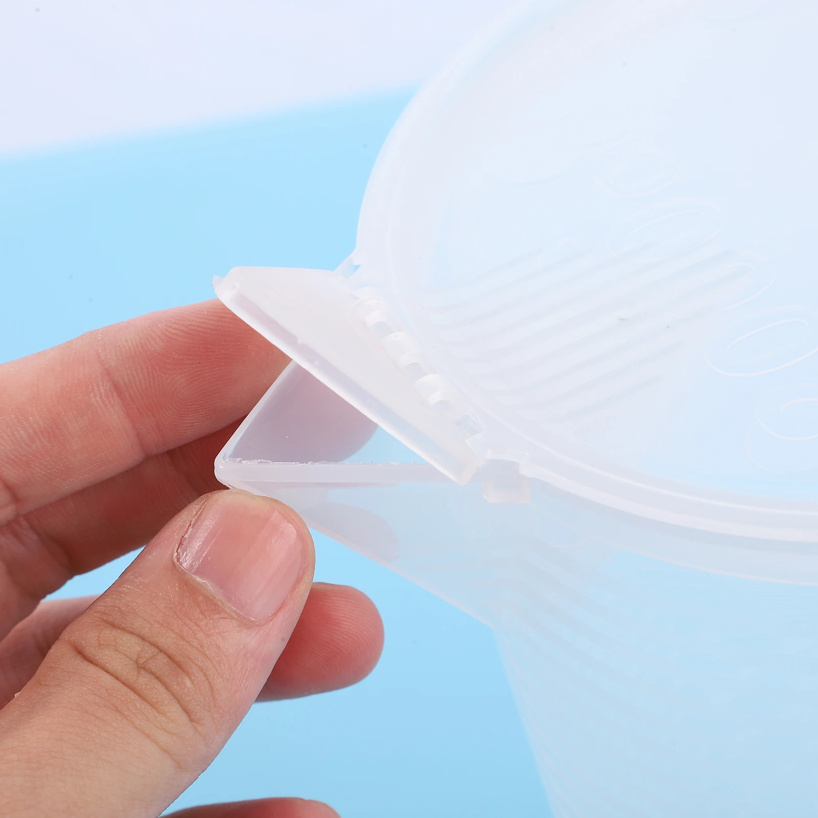 Мерный стакан из полипропилена толстый Градуированный контейнер для жидкости и