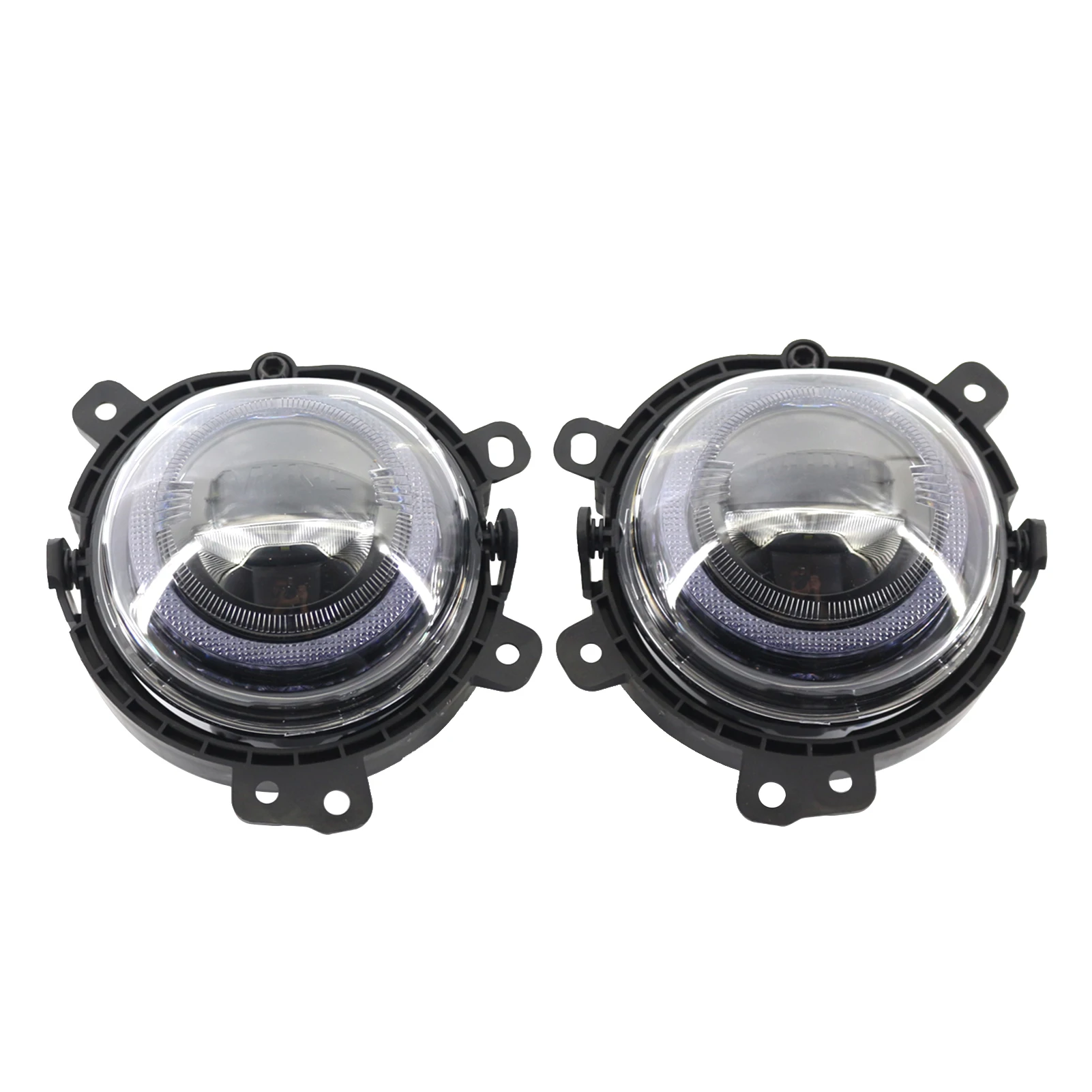 

2 pcs LED DRL Halo Fog Lamp Front Bumper LED Fog Light Head Lamp for Mini F56 & F56 BEV (One, Cooper, S) - 07/2019 Onwards