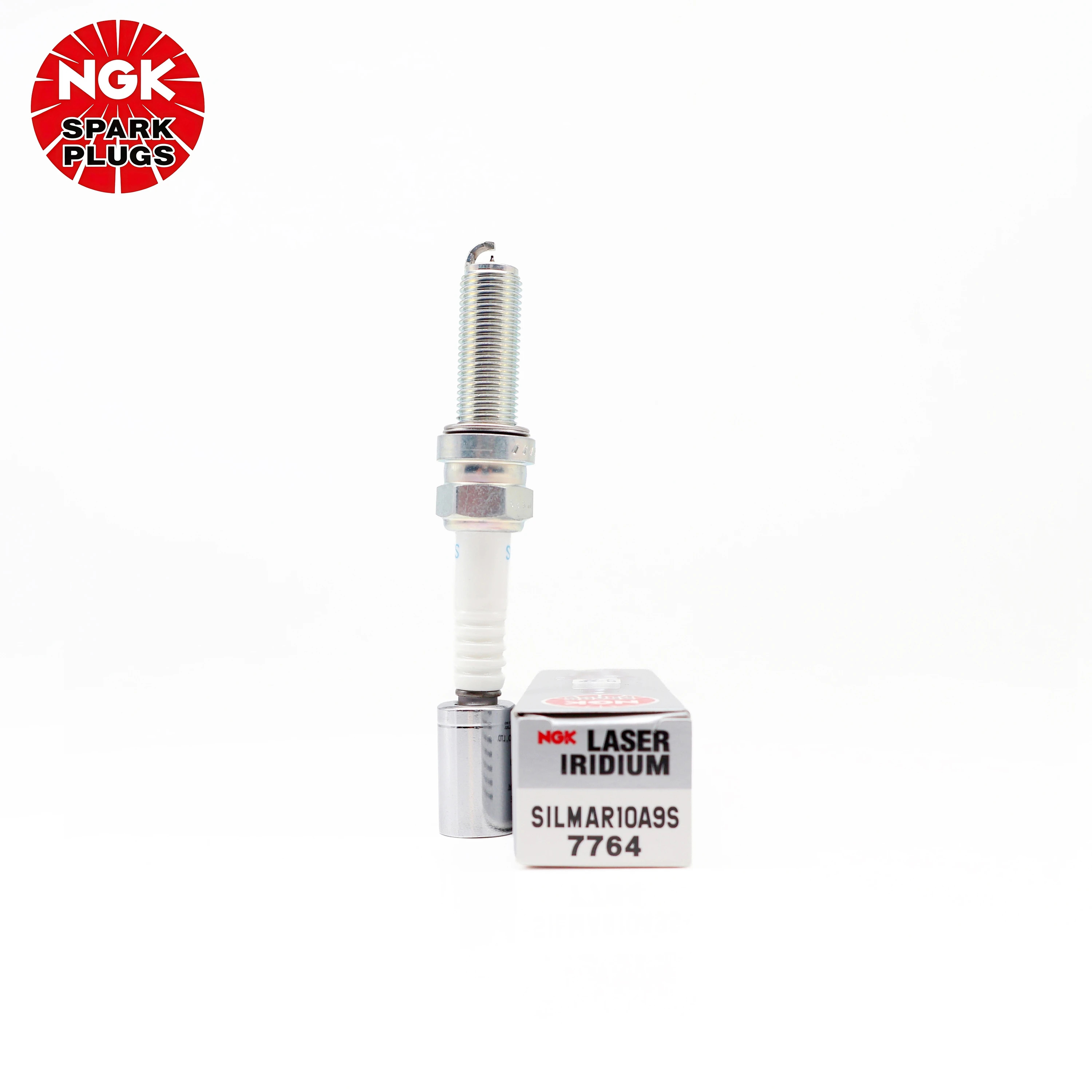 Фото Свеча зажигания NGK Laser Iridium SILMAR10A9S 7764, оригинальная, для внедорожного мотоцикла Honda CRF450RX шестого поколения, OEM: 31910MENA31 №2