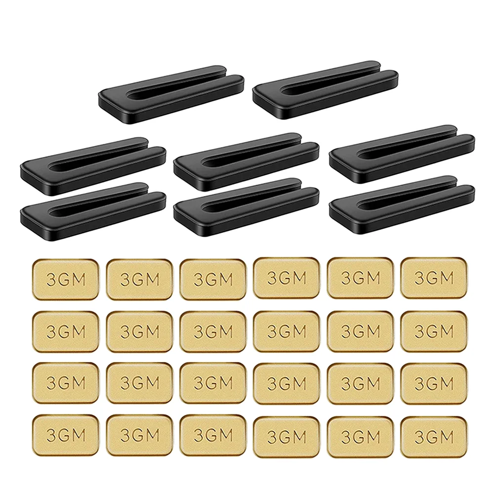 

8 Sets Fan Light Balancer Metal Self Adhesive Weights Accessories Balancing Kit Abs Blades