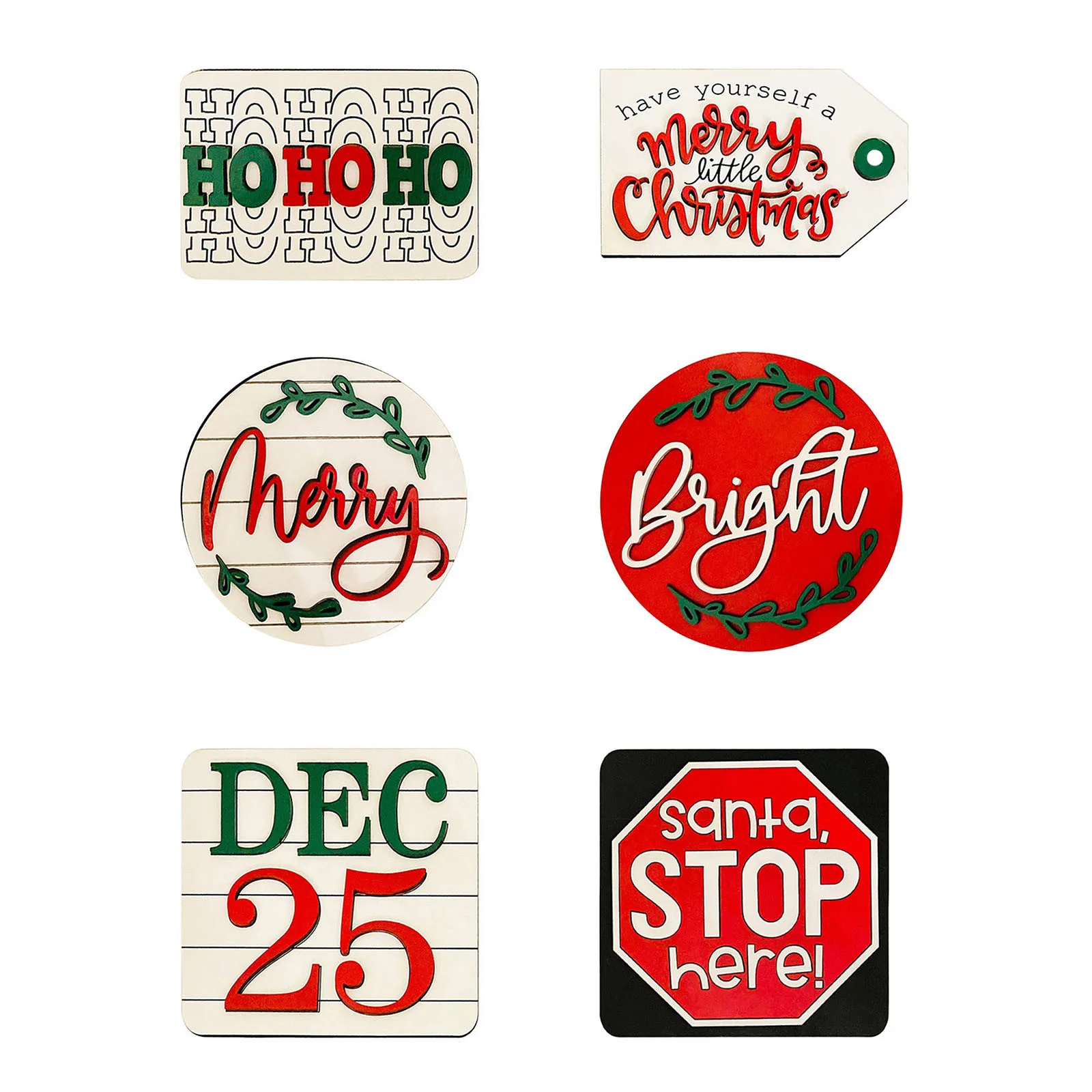 

Christmas Tiered Tray Decor Rustic Farm-House Xmas Wooden Signs Decorations For Kitchen Home Table Party Supplies Things декор