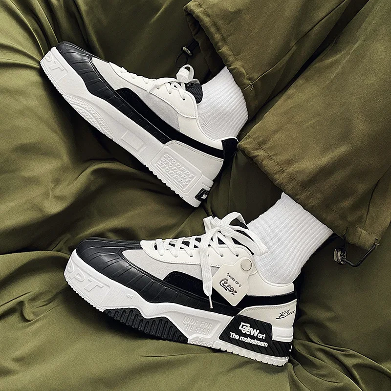 

Male Fashion Casual Shoes Sneakers High-quality Thick-soled Shoes Men's Shoes Cool Shoes Men Designer Shoes Men Fashion Sneakers
