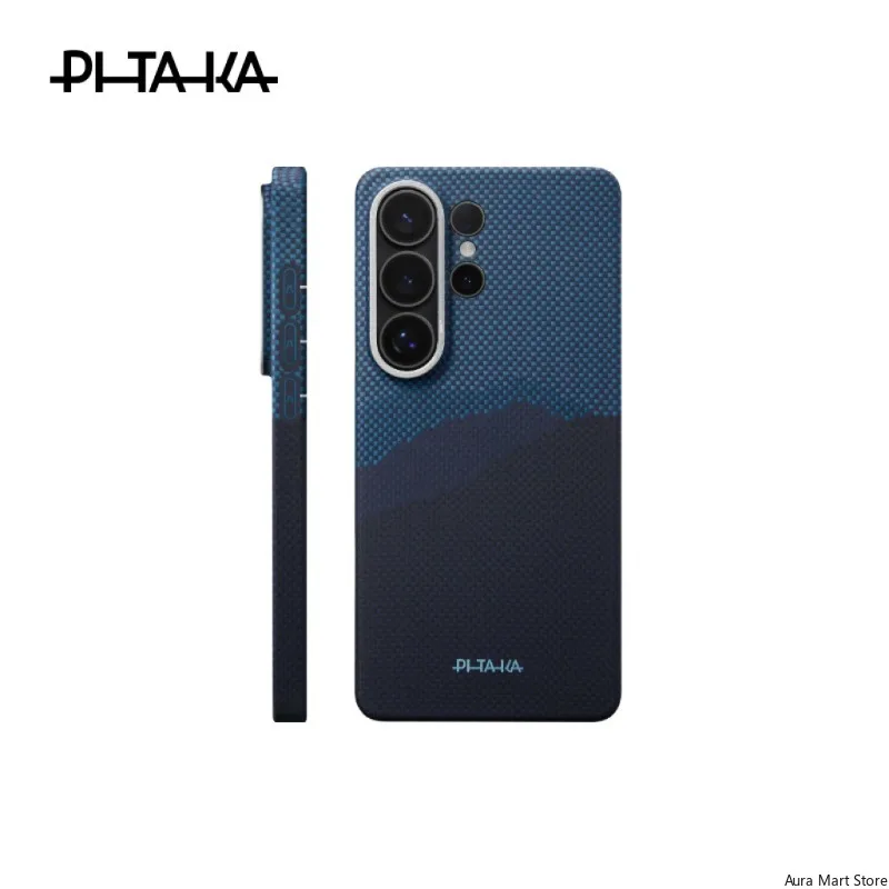 [Оригинальный] Чехол PITAKA из углеродного волокна и кевлара для Samsung S26 Ultra с поддержкой беспроводной зарядки, задняя крышка для телефона (art.: 3920dad6ecaa3) - 3920dad6ecaa3