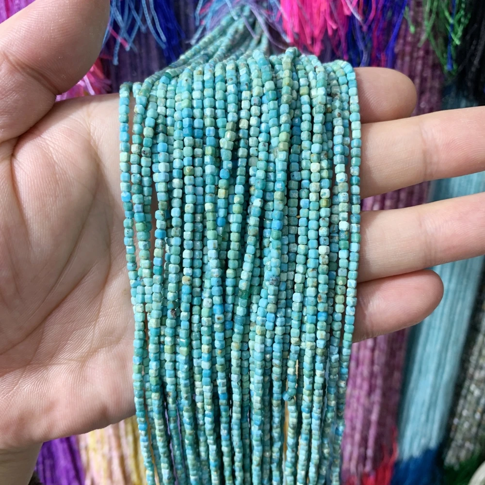 Бусины Из Натурального опала бирюзы малахита 2 х2 мм