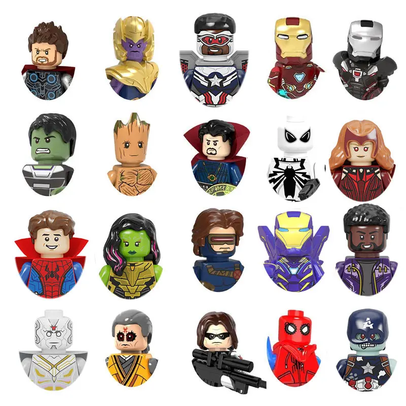 PG8209 PG8226 PG8298 фильмы Диснея герои аниме кирпичи куклы мини Экшн игрушки Фигурки сборные игрушки детские подарки