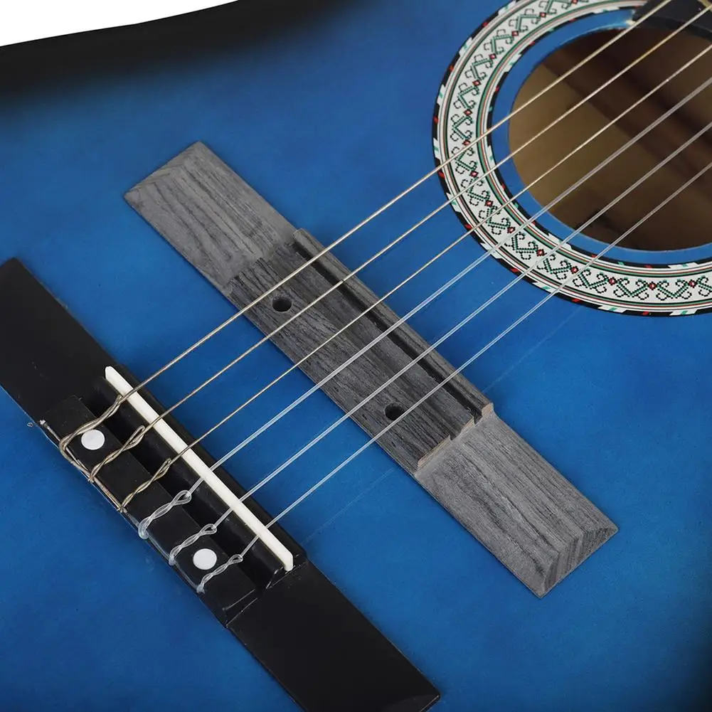 

NEW Acoustic Guitar Bridge Rosewood 6 Hole Bridge Replacement Parts Guitar Musical Instrument Accessories