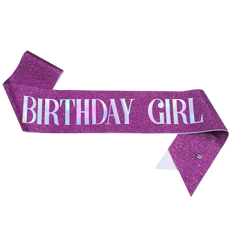 Аксессуары для дня рождения девочек фиолетовые романтичные голубые белые на