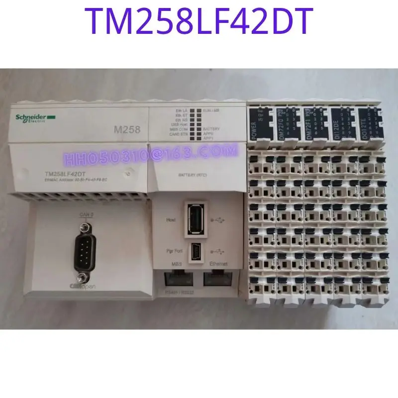 

Функциональное тестирование б/у TM258LF42DT в целости