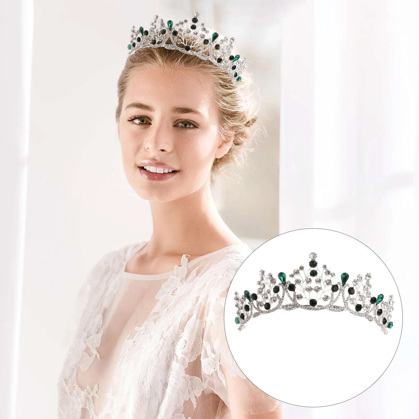

Wedding Headpiece Bride Crown Decorate Photography Accessories Fashion Headwear Miss