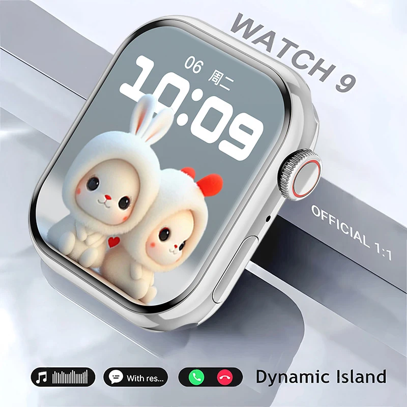 

2023 Smart Watch Men NFC Bluetooth Call Wireless Charging Sleep Monitoring Women Custom Dial 500+ Smartwatch For Android IOS