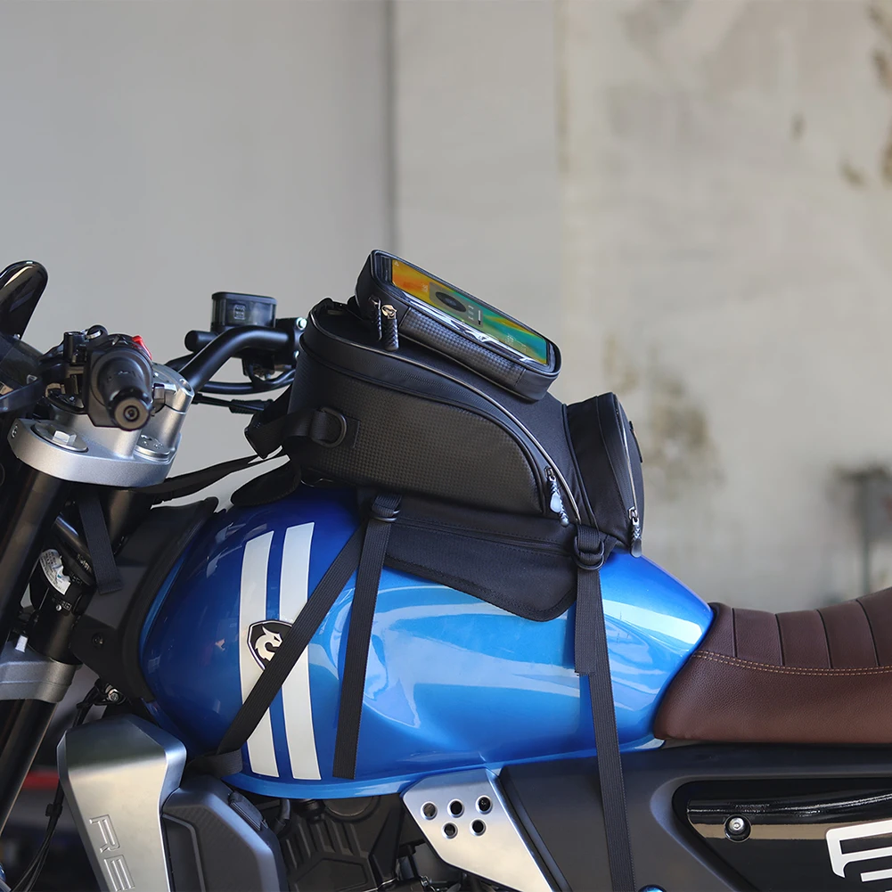 Сумка для топливного бака RZAHUAHU держатель сенсорного экрана телефона сумка