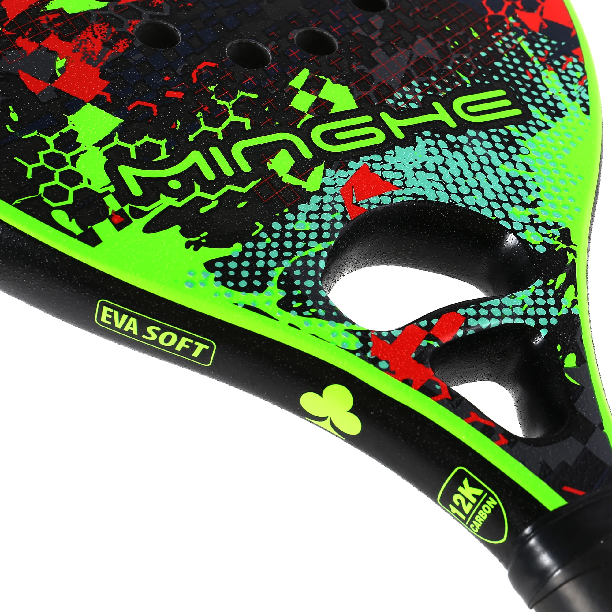 Ракетка из углеродного волокна MINGHE 12k для пляжного тенниса с ульсветильник