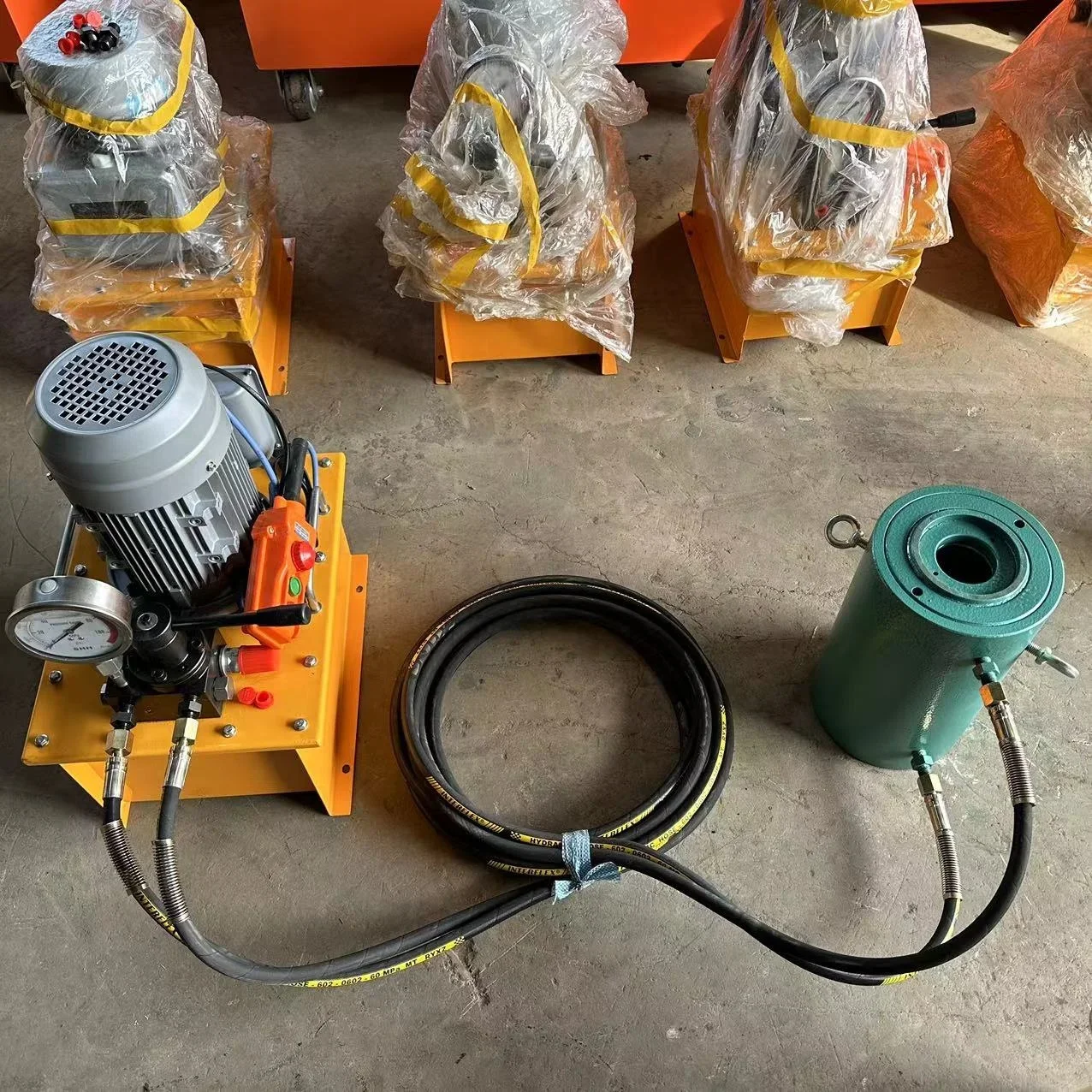 220V 1500w Bomba Hidraulicas De 10000 PSI насос двойного действия портативная электростанция