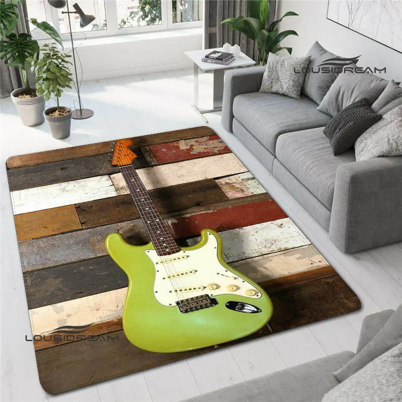 

Fender guitar logo print carpet children's carpet living room bedroom decoracion carpet art decorations anime rug birthday gift