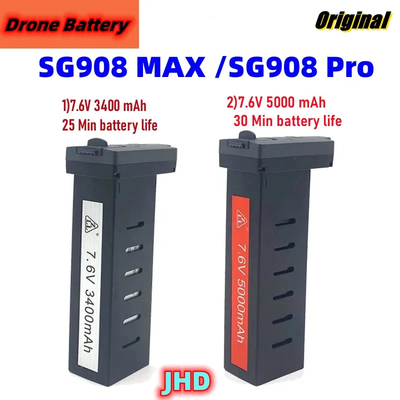 JHD SG908 Max/SG908 Pro Аккумулятор 4K GPS Дрон Оригинальная батарея ZLL для SG908 Max камера Дрон аккумулятор SG908 Pro запасная батарея