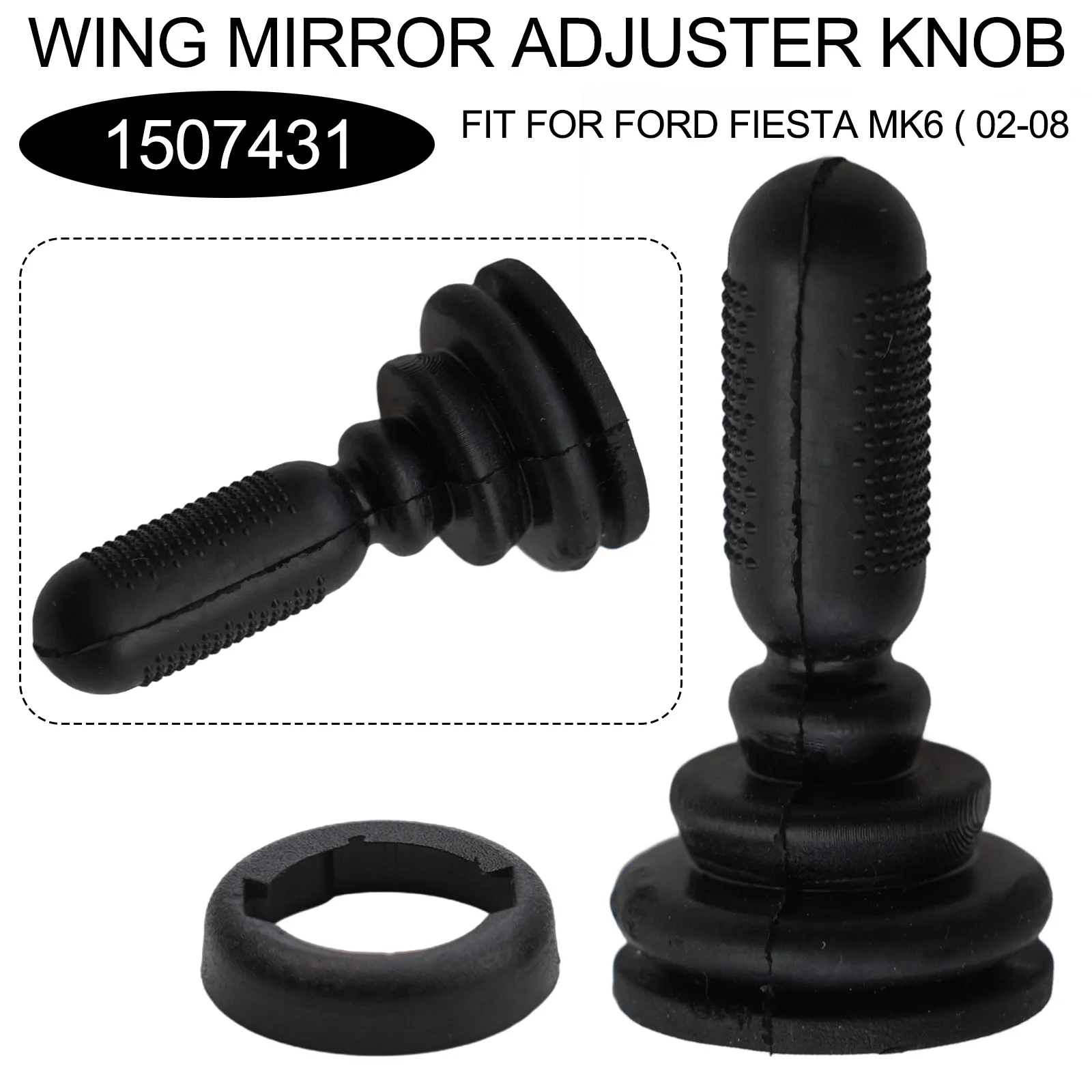 Ручная ручка регулировки зеркала на крыле двери для Ford Fiesta MK6 2001-06 1507431