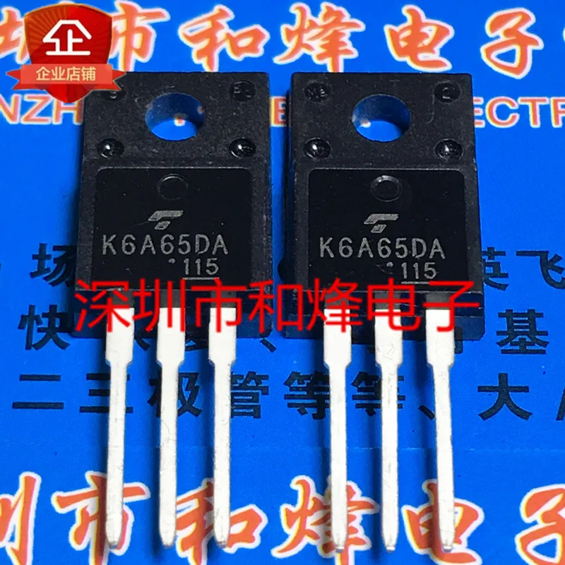 

5PCS-10PCS K6A65DA TK6A65DA TO-220F New And Original On Stock