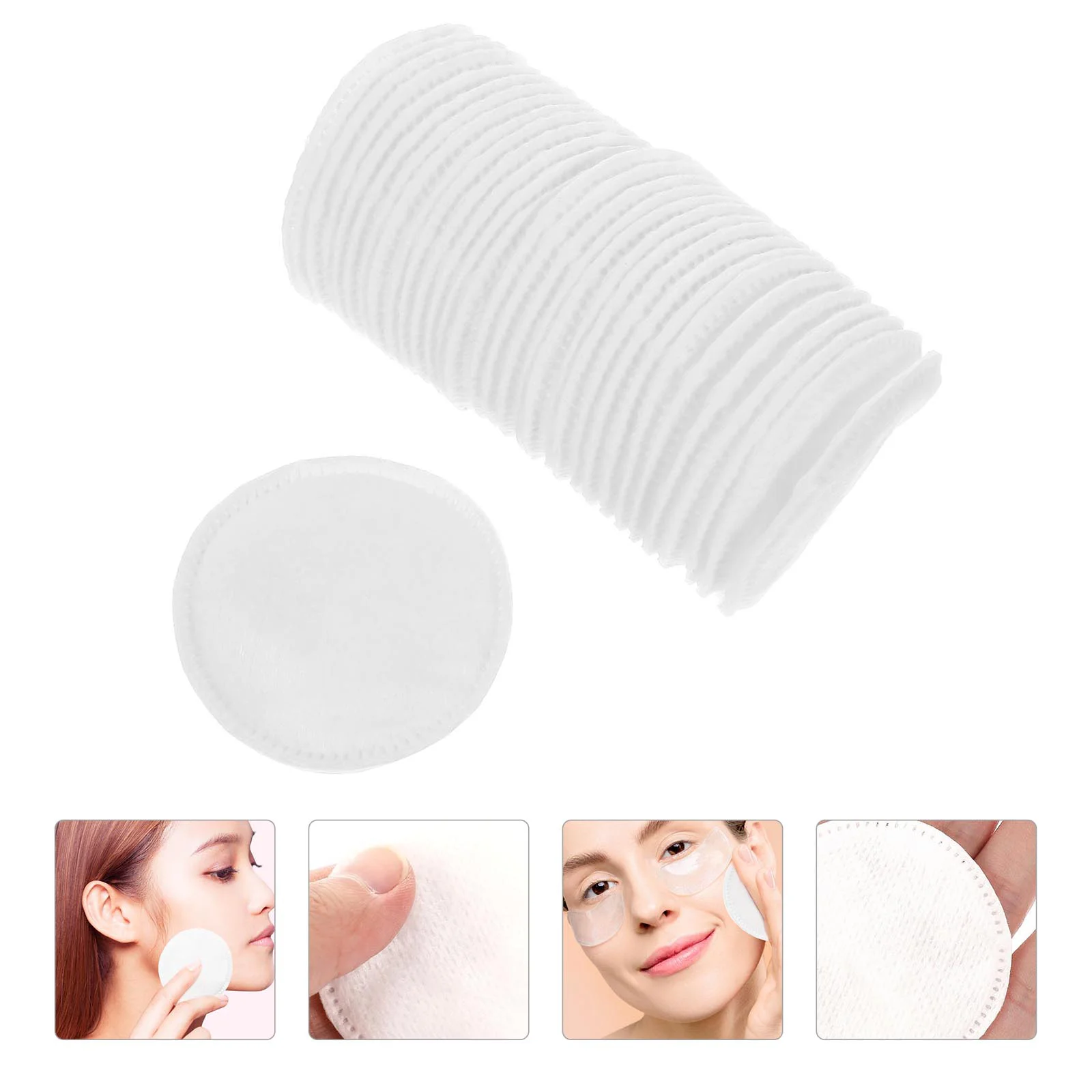 

200Pcs Reusable Makeup Remover Makeup Remover Reusable Makeup Remover Powder Remover for Cleaning