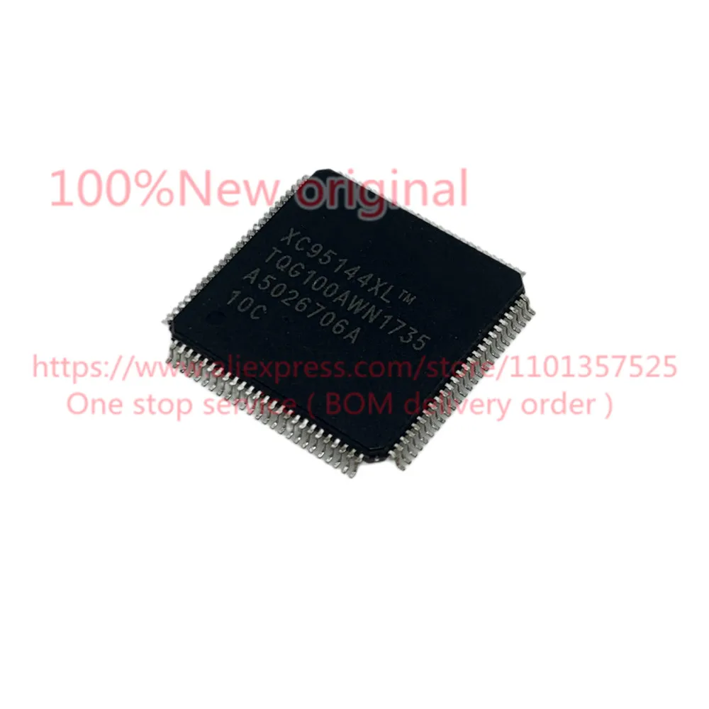 

[1pcs]100%New; XC95144XL-10TQG100C XC95144XL-10TQ100C XC95144 XC95144XL - IC CPLD 144MC 10NS 100TQFP