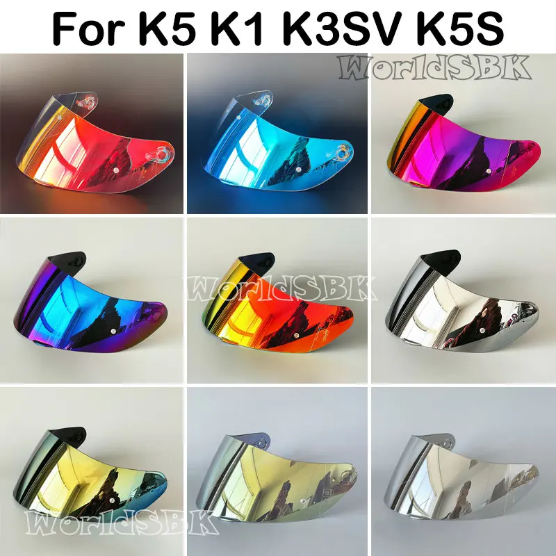 Visiera Per Casco Per Agv K1 K3Sv K5 Occhiali Per Casco Moto Casco Per Moto Lente Per Scolorimento Visiera Per Visione Notturna