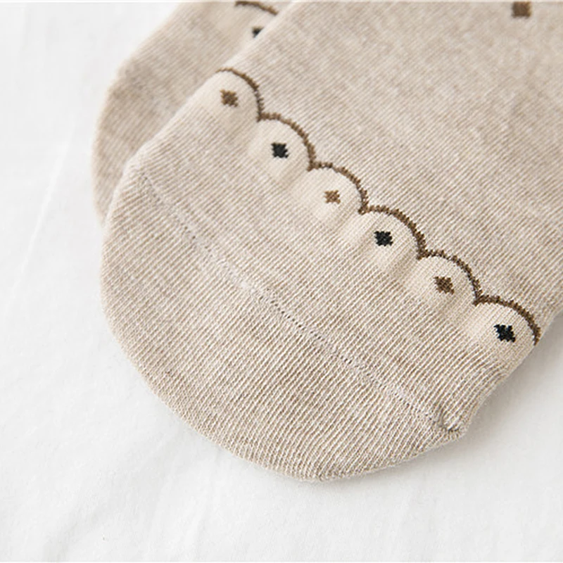 22 Style 5pairs Cute Animal Cotton Socks Female Kawaii Cat With Dog Summer Short Sock Slippers Women Casual Soft Funny Boat Sock