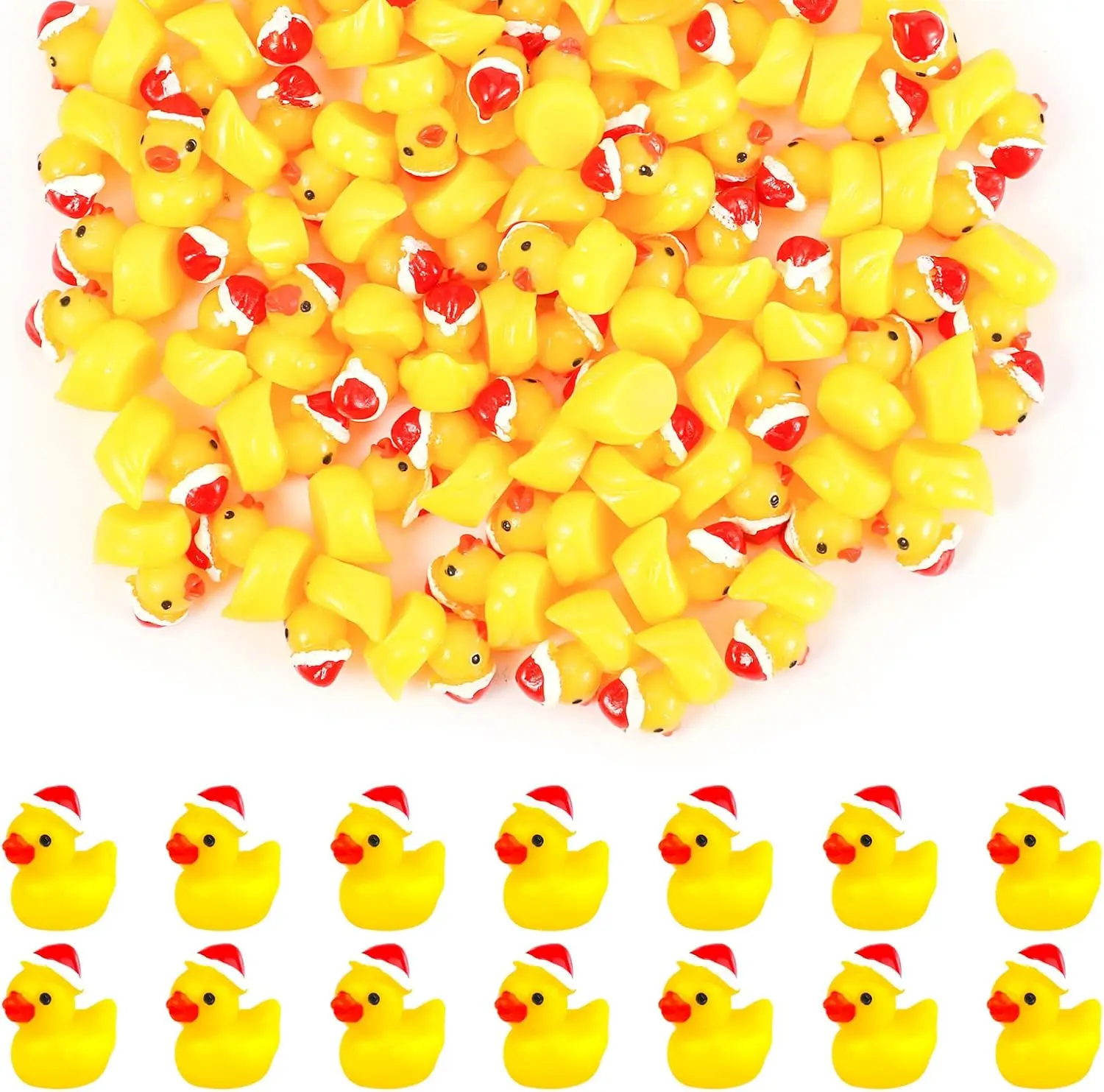 

Мини-утки из смолы, 100/50 шт.