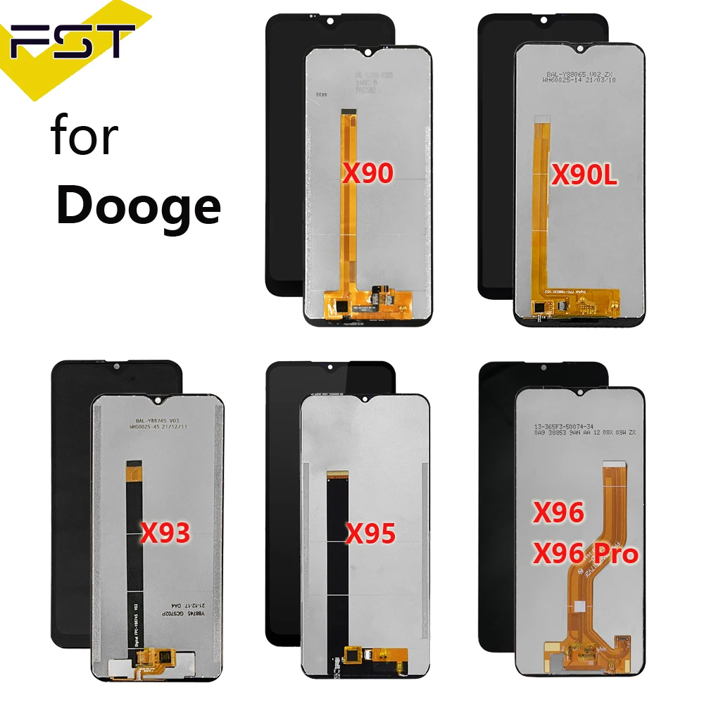 Оригинальный ЖК-дисплей для Doogee X90 LCD и кодирующий преобразователь сенсорного экрана в сборе DOOGEE X90L LCD X93 Для Doogee X95 X96 Pro X96Pro lcd