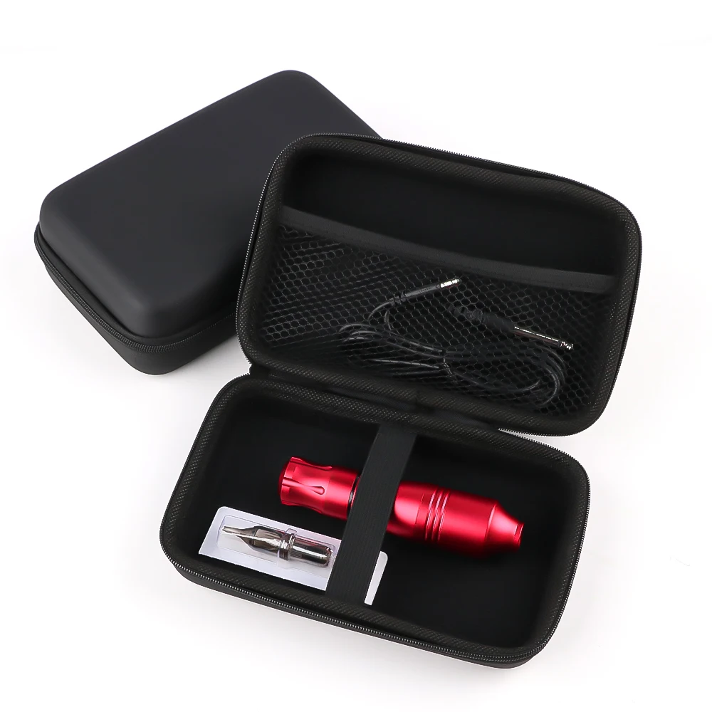 Ящик для хранения татуировок перманентного макияжа бровей с вращающейся ручкой