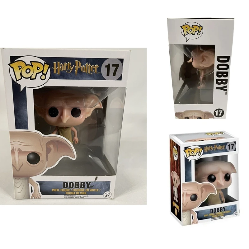 Фото Коллекционная фигурка Funko Pop 17: Добби (Гарри Поттер) — классический персонаж из фильма, виниловая статуэтка для рабочего стола, отличный подарок для коллекционеров фильмов №1