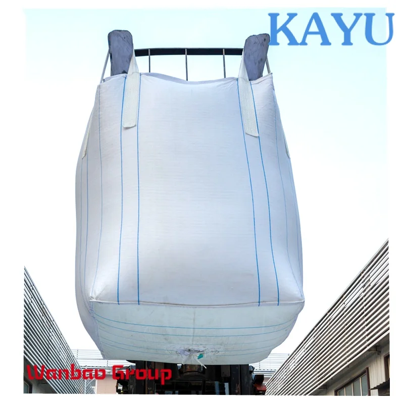 1 ton big bulk container bag for packing rice grain  wheat  flour fertilizer