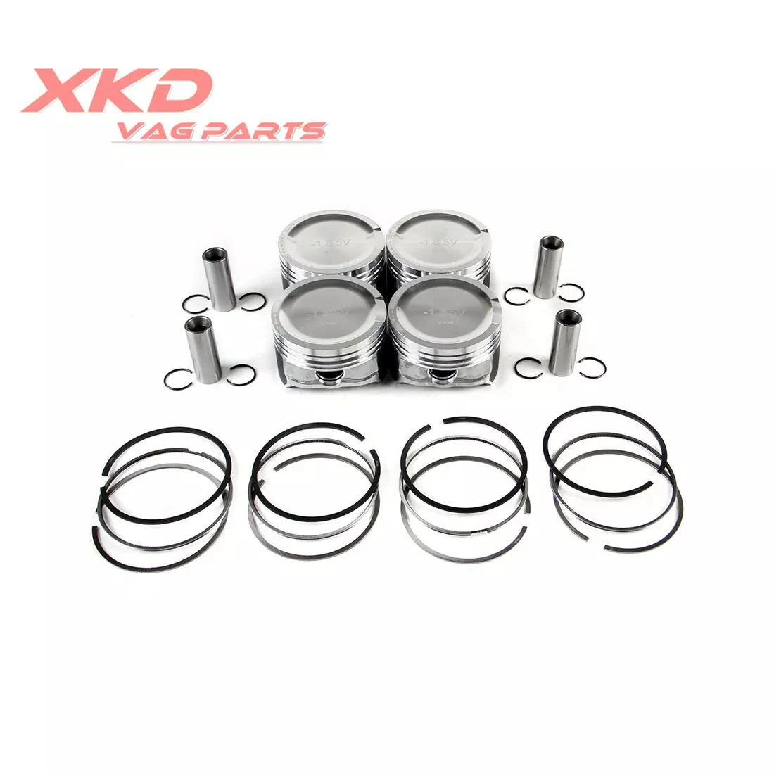 06B 107 065 N 1.8T 20V 19 мм поршневые кольца подходят для VW Golf Jetta Passat AUDI A4 Skoda Octavia 198151 B AWW AWP