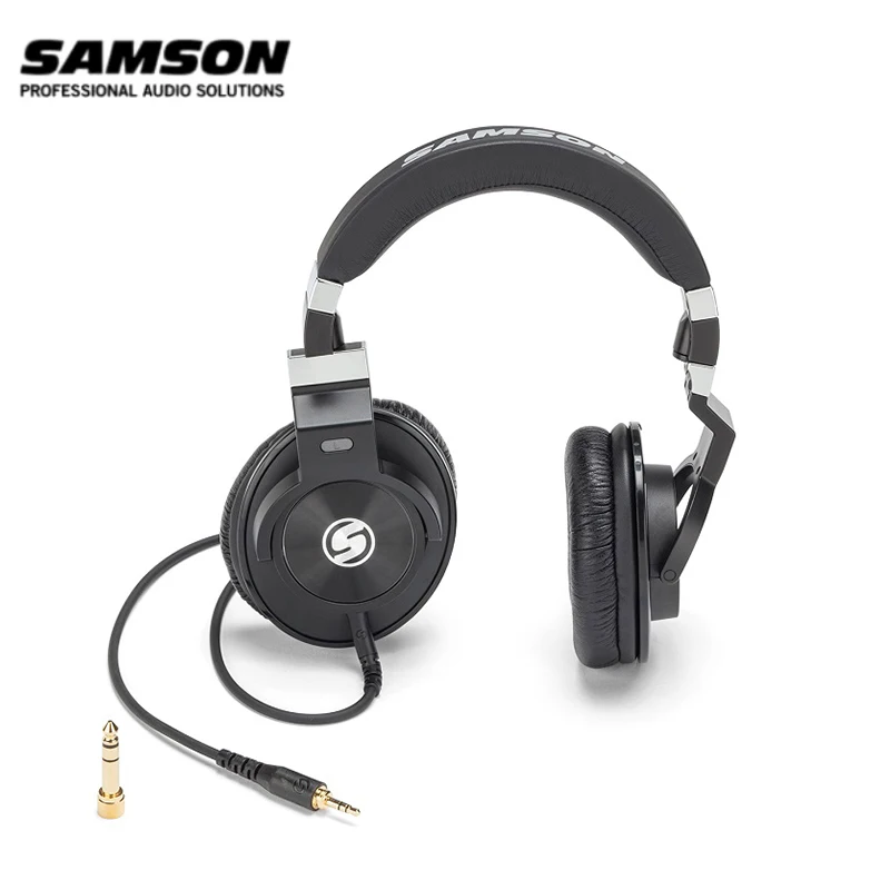 

Наушники Samson Z45 из овечьей кожи, закрытые задние Накладные наушники, профессиональные студийные наушники для студийной записи и смешивания ...