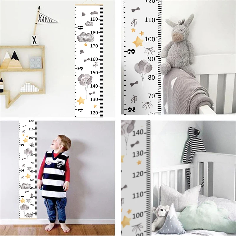 

Kids Height Chart Wall Hanging Decals Sticker For Kids Room Decor Wallpaper Baby Child Measure Height Ruler Growth Chart