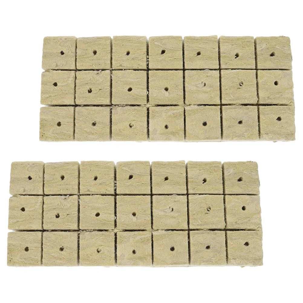 

Grow Plugs Cubes Starter Block Soil Hydroponic Plug Nursery Blocks Nutrient Cube Hydroponics Planting Germination Garden