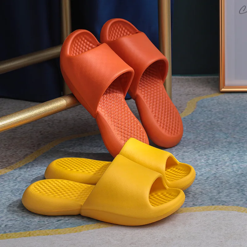 

2022 Women Shoes Indoor Slippers Summer Women Soft Home Sandals Men EVA Anti-slip Designer Slides Bath Shower Shoes